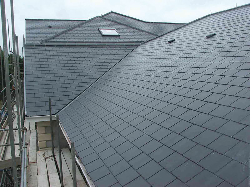 A grey roof replacement in Woking.